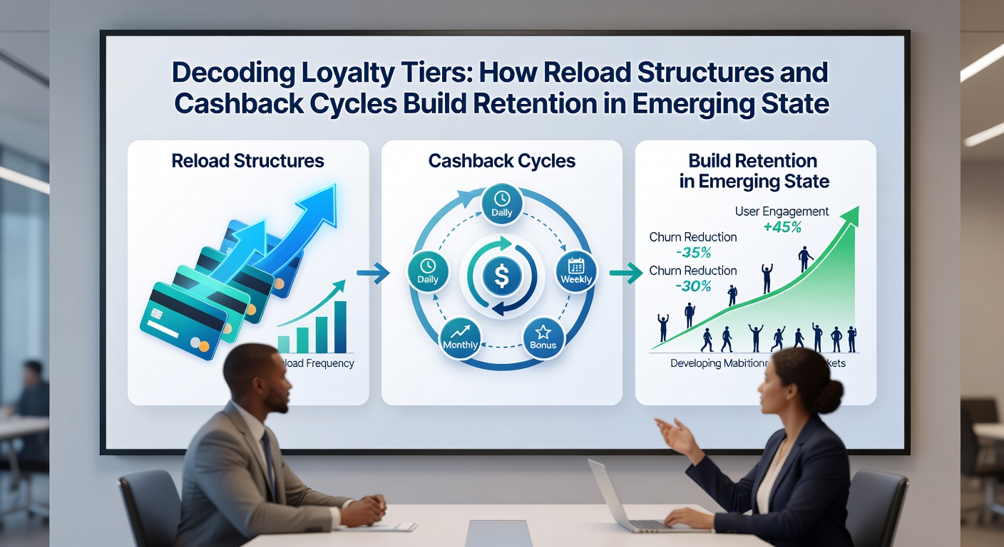 Chart displaying retention metrics before and after implementation of combined reload and cashback programs in state markets