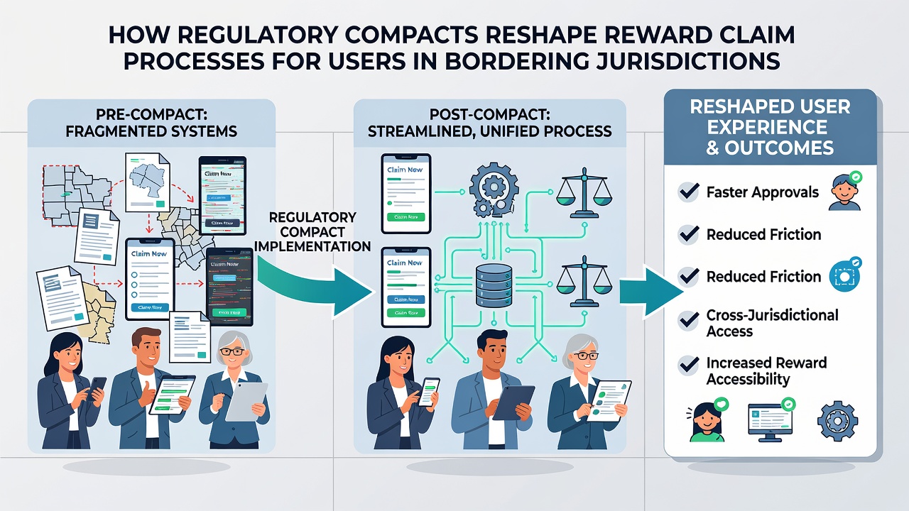 User interface screenshot of a reward claim process with compact verification steps highlighted